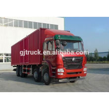 Sinotruk Haohan marque 8X4 lecteur van camion pour 20-48 mètres cubes